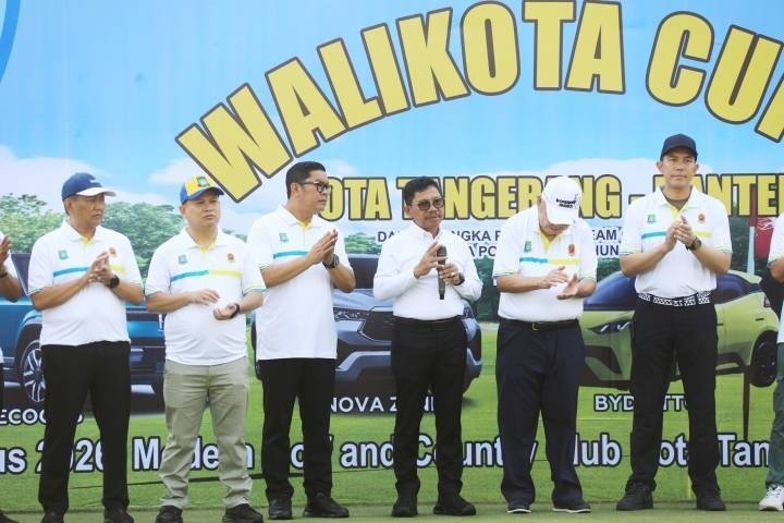160 Pegolf Ramaikan Wali Kota Cup II di Tangerang, Sachrudin Siapkan Atlet Matang Menuju Porprov Banten 2026