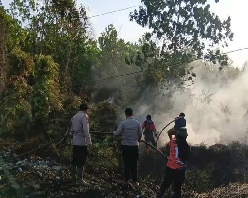 BPBD Kotim Punya Stok Zat Pemadam Karhutla Hanya 2 Jeriken, Efektif Padamkan Gambut 35 Persen Lebih Cepat