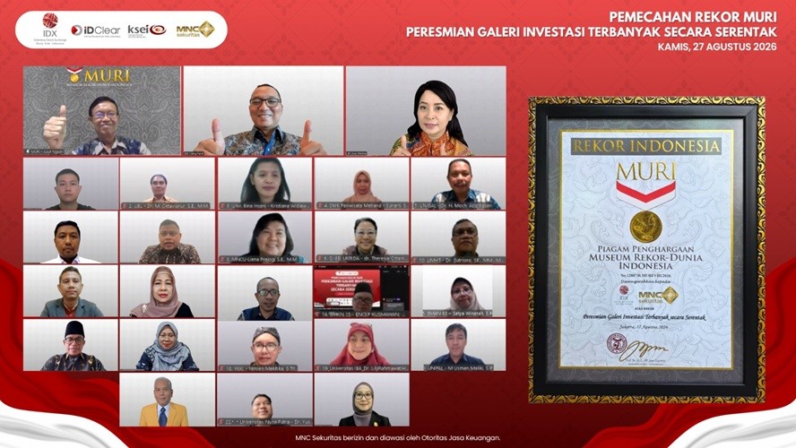 UBL Bandar Lampung Resmikan Galeri Investasi Administrasi Bisnis, Cetak Rekor MURI dan Terbuka untuk Pelajar se-Lampung