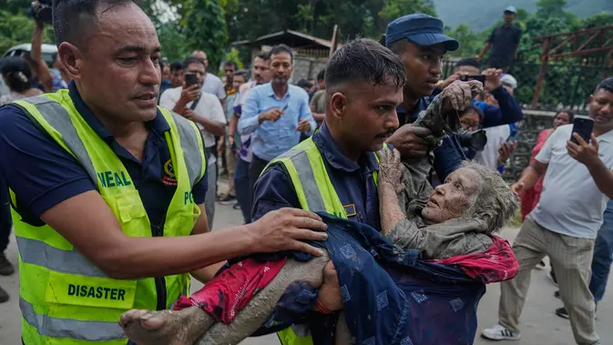 Banjir Bandang Nepal Putuskan Jalur Wisata, 517 WNA Termasuk 34 Australia Belum Ditemukan