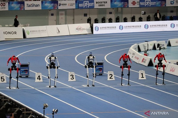 5 Rekor Baru Pecah di World Humanoid Robot Games 2026, Robot China Catat Waktu Lari 400 Meter 38 Detik