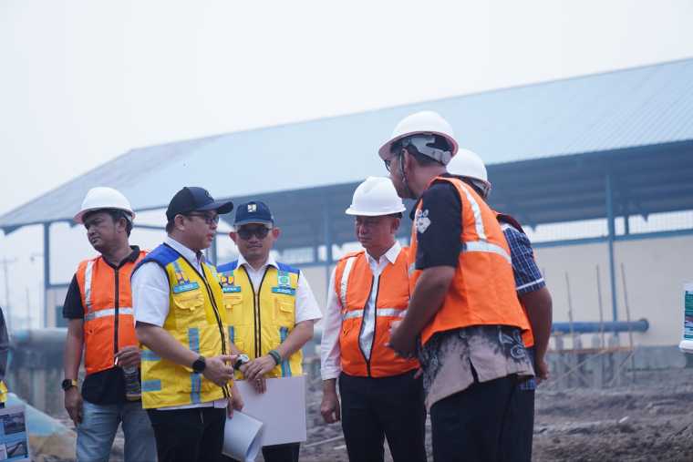 Wali Kota Pontianak Tinjau Waduk Penepat di Kubu Raya, Pasokan Air Baku Baru 200 Liter per Detik dari Target 1.000 Liter