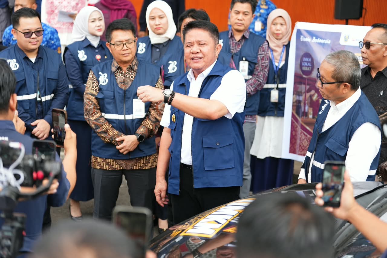 Gubernur Sumsel Herman Deru Lepas Tim Jelajah UMKM 2026, Dorong Pelaku Usaha Naik Kelas Lewat Ekosistem Digital