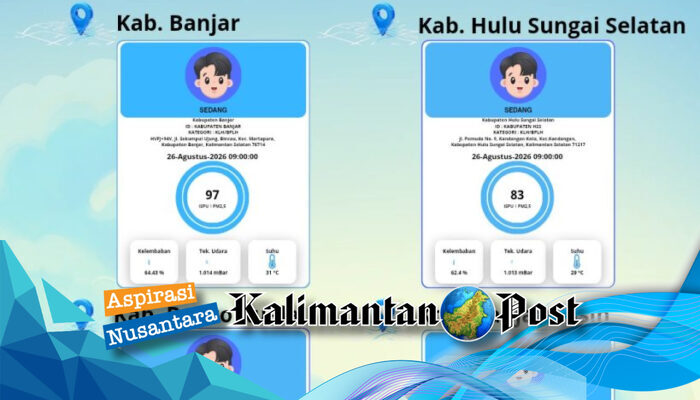 Kabut Asap Karhutla Selimuti Kalsel, Jarak Pandang Penerbangan Turun hingga 150 Meter, 10.910 Titik Panas Terpantau