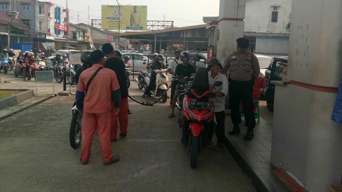 Pengawasan BBM Subsidi di Putussibau Utara: Stok Pertalite dan Biosolar Aman, Antrean Terkendali