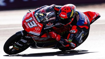 Hakim Danish 2 Kali Menang di Aragon, Calon Rival Terberat Veda Ega di Moto3 2026