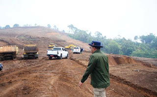 Pemkab Tanah Datar Mulai Garap Akses Jalan 1,6 Kilometer Menuju Sekolah Rakyat Tanjung Alam, Proyek Hibah 23 Hektare