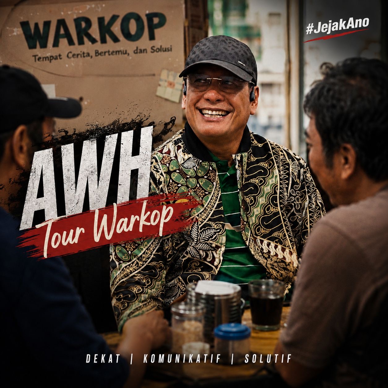 Senator DPD Sulsel Andi Waris Halid Hadirkan Gaya Baru Serap Aspirasi, Warga Curhat Langsung di Warkop