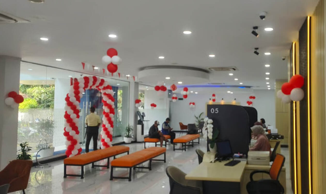 Semarak HUT ke-81 RI, Kantor BRI Cut Mutiah Pangkalpinang Penuh Dekorasi Merah Putih