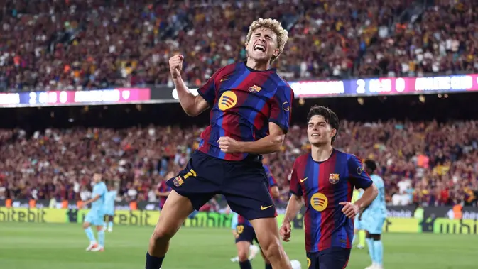 Barcelona Puncaki Klasemen La Liga Usai Taklukkan Athletic Club 2-0 di Camp Nou