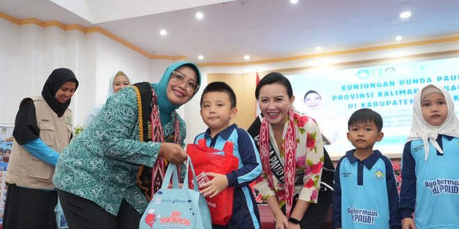 Bunda PAUD Kalbar Erlina Ria Norsan Tinjau Layanan Pendidikan Anak di Landak, Akreditasi Lembaga Naik Jadi 87,1 Persen