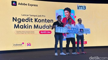 IM3 Bundling Paket Internet dengan Akses Gratis Adobe Express Premium 6 Bulan