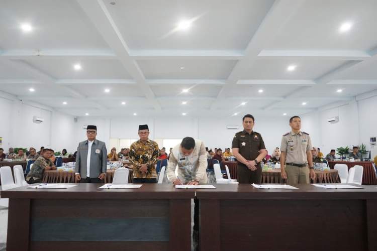 Pemkab Asahan Perkuat Kepastian Hukum Aset Wakaf, Wabup Rianto Dorong Sertifikasi Hingga Tingkat Desa