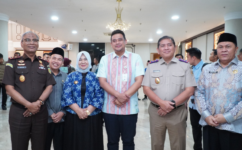 Plt Bupati Langkat Tiorita Surbakti Teken MoU Sertifikasi Tanah Wakaf, Baru 6.030 dari 14.683 Bidang Bersertifikat