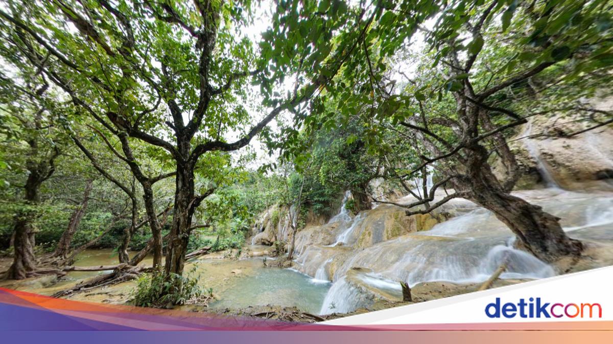 Grobogan Sewu Trenggalek: Air Terjun di Kawasan Pantai Pelang, Tiket Mulai Rp 7.500