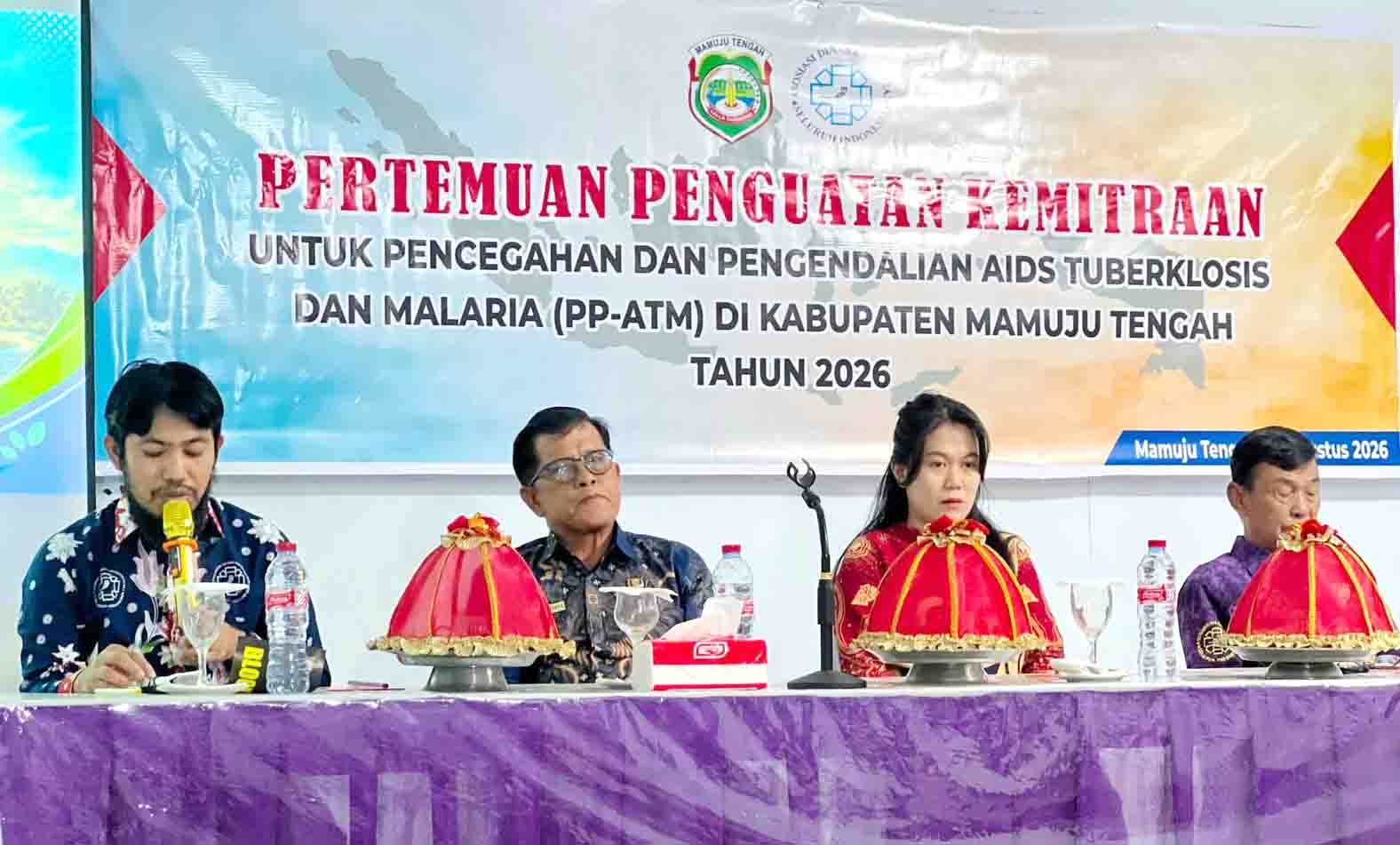 Mamuju Tengah Kumpulkan Lintas Sektor Bahas Pencegahan AIDS, TBC, dan Malaria, Target Libatkan Desa