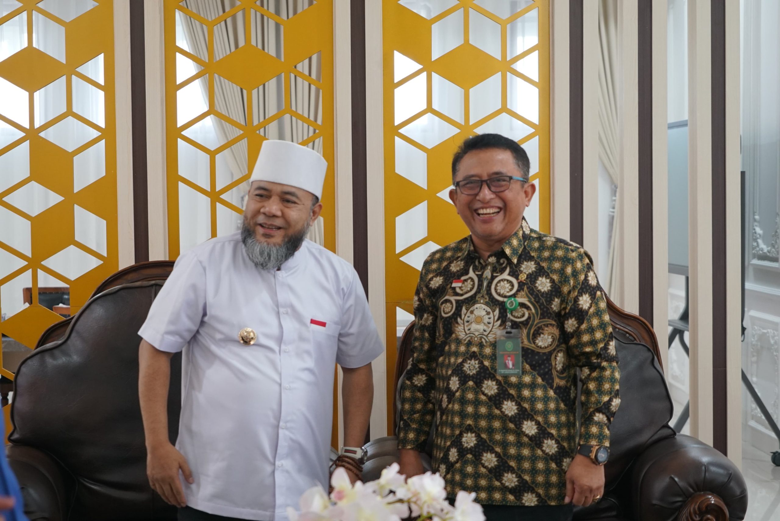 Ketua PT Bengkulu Djaniko Girsang Silaturahmi ke Gubernur Helmi Hasan, Punya Ikatan Kuat dengan Bumi Merah Putih