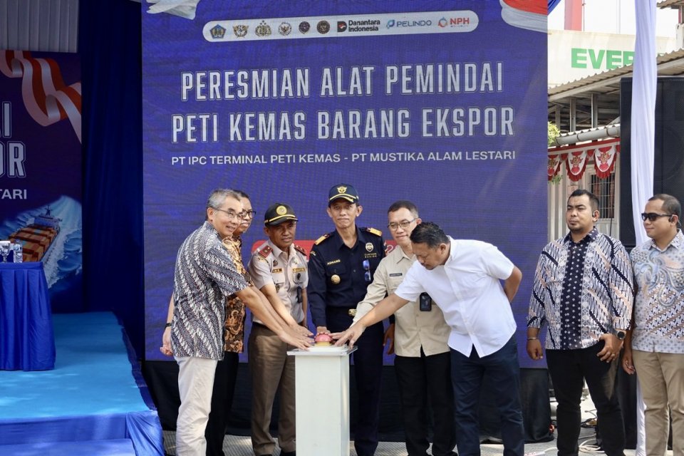 Bea Cukai Tanjung Priok Resmikan Pemindai Peti Kemas ke-10 untuk Perkuat Pengawasan Ekspor