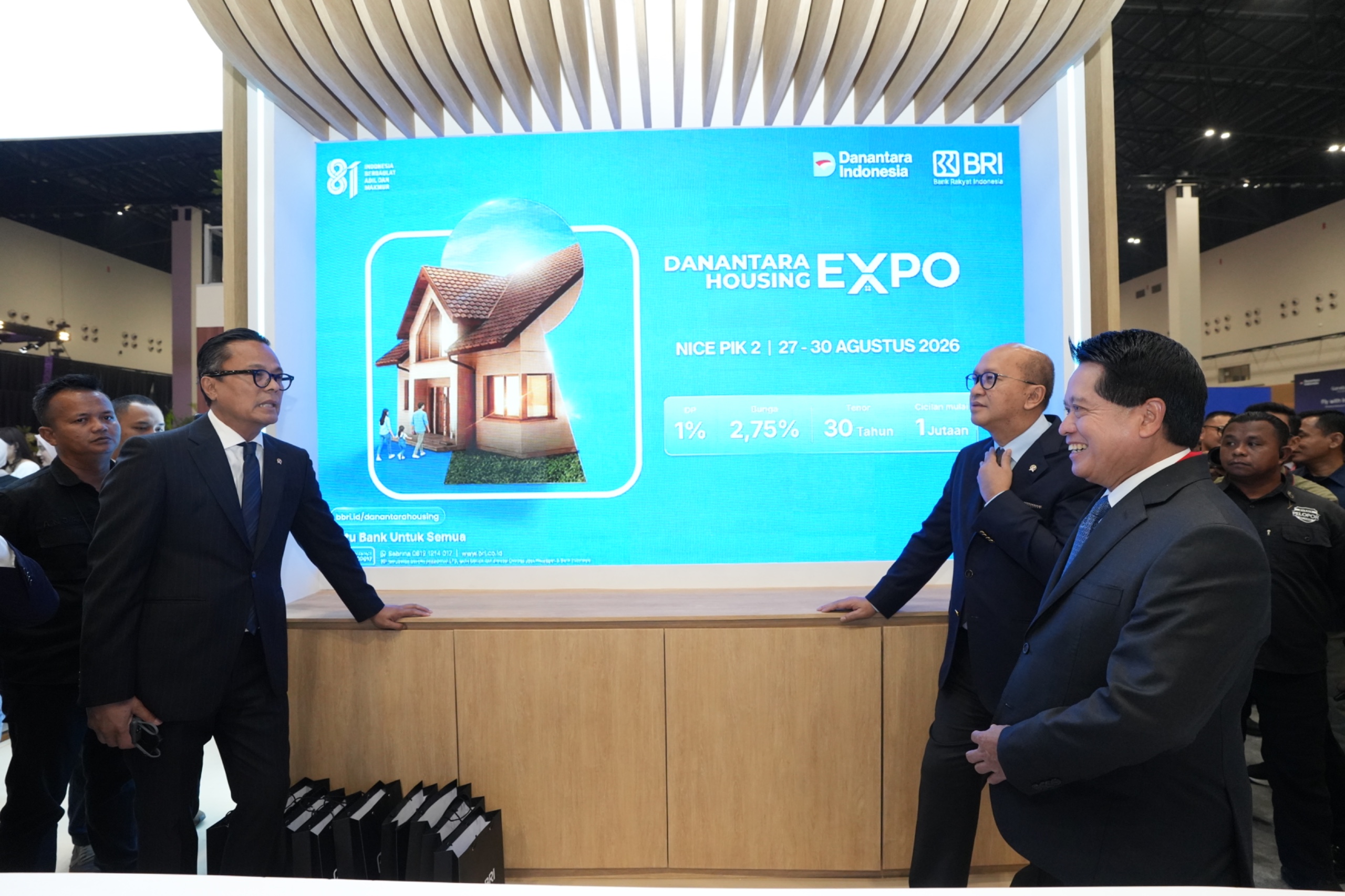 Danantara Housing Expo 2026 Buka di Tangerang, BRI Tawarkan KPR Bunga 2,75 Persen dan Uang Muka 1 Persen