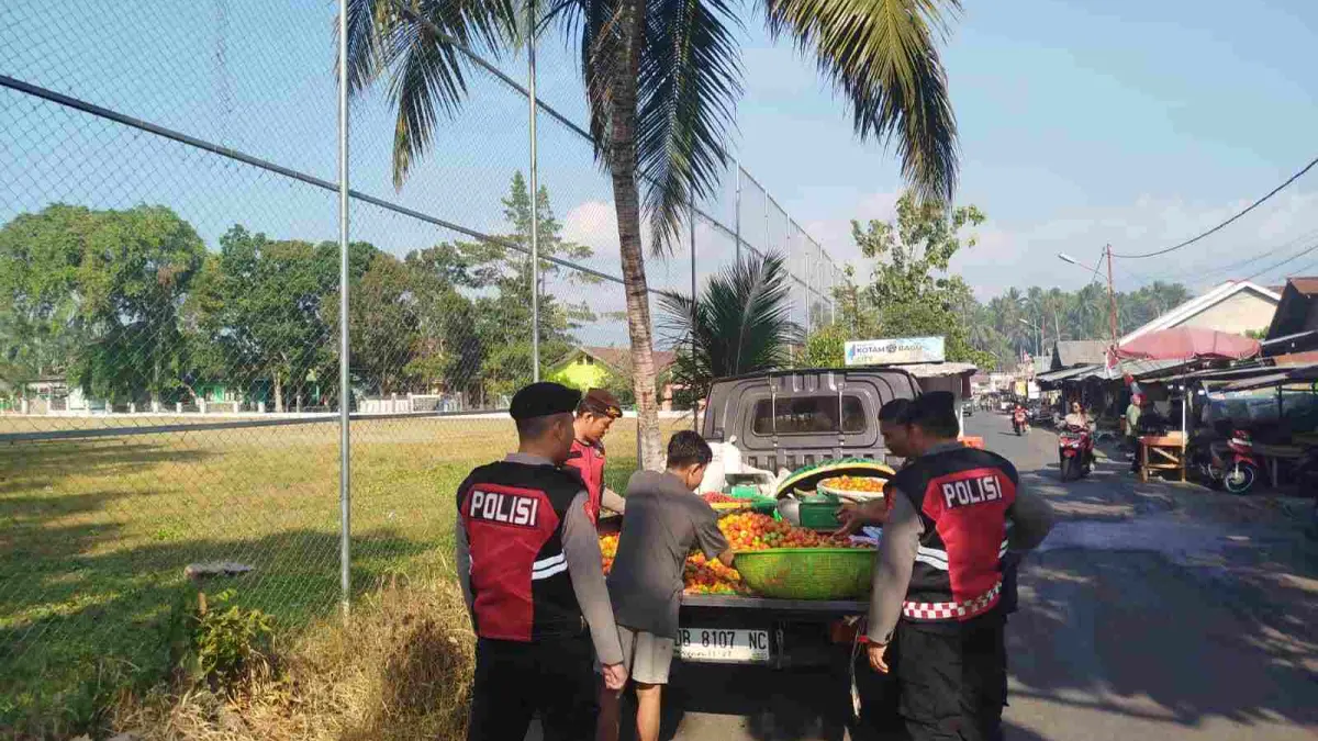 Polres Kotamobagu Terjunkan Tim Pantera Presisi ke Pasar Poyowa Kecil, Warga Diminta Aktif Lapor Gangguan Kamtibmas