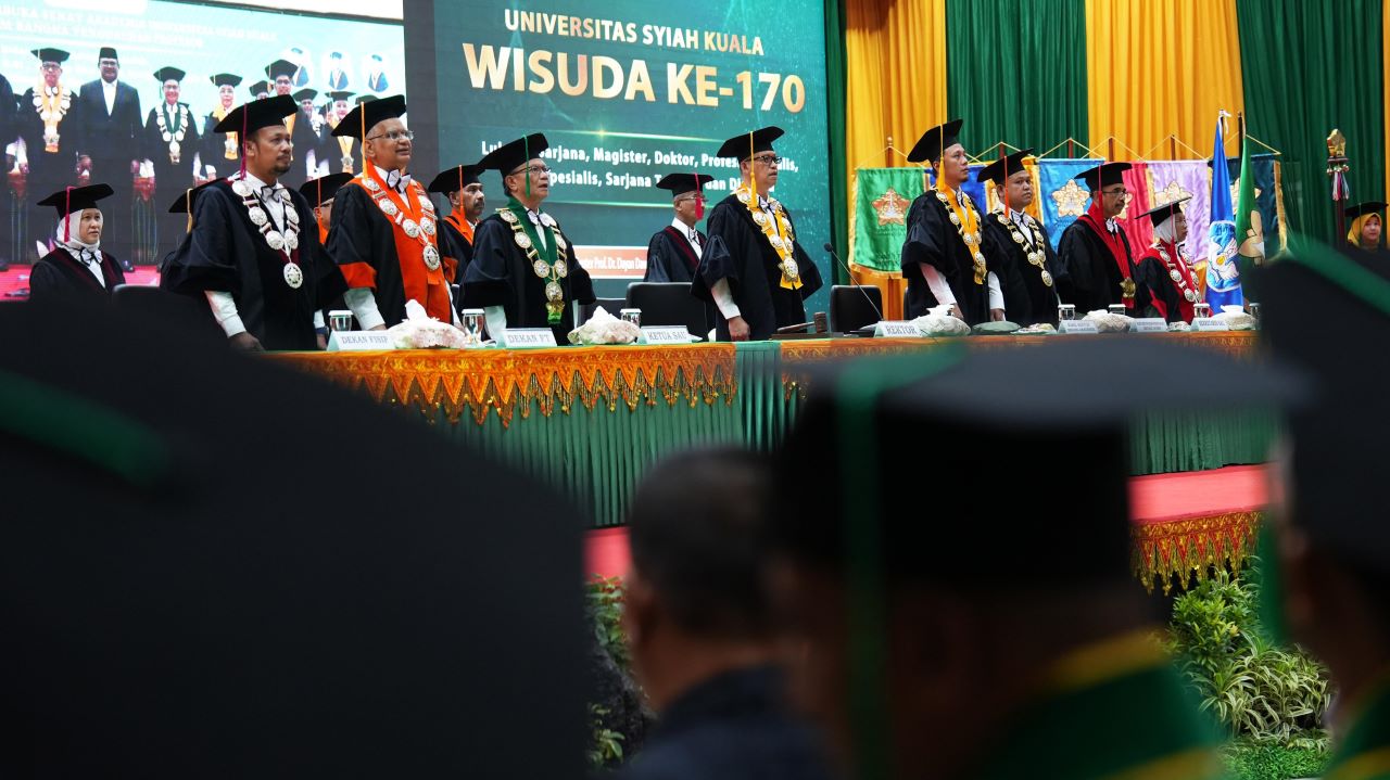 3.028 Lulusan USK Diwisuda, Dua Mahasiswa Lulus Tanpa Skripsi dan Tesis Berkat Publikasi Jurnal Bereputasi