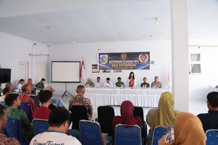 Resty Mangkat Somba Terpilih Aklamasi Pimpin PELTI Kotamobagu, Dispora Minta Pembinaan Atlet Tenis Diperkuat