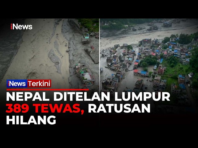 Banjir Bandang Nepal Renggut 200 Jiwa, Puluhan Warga Masih Hilang