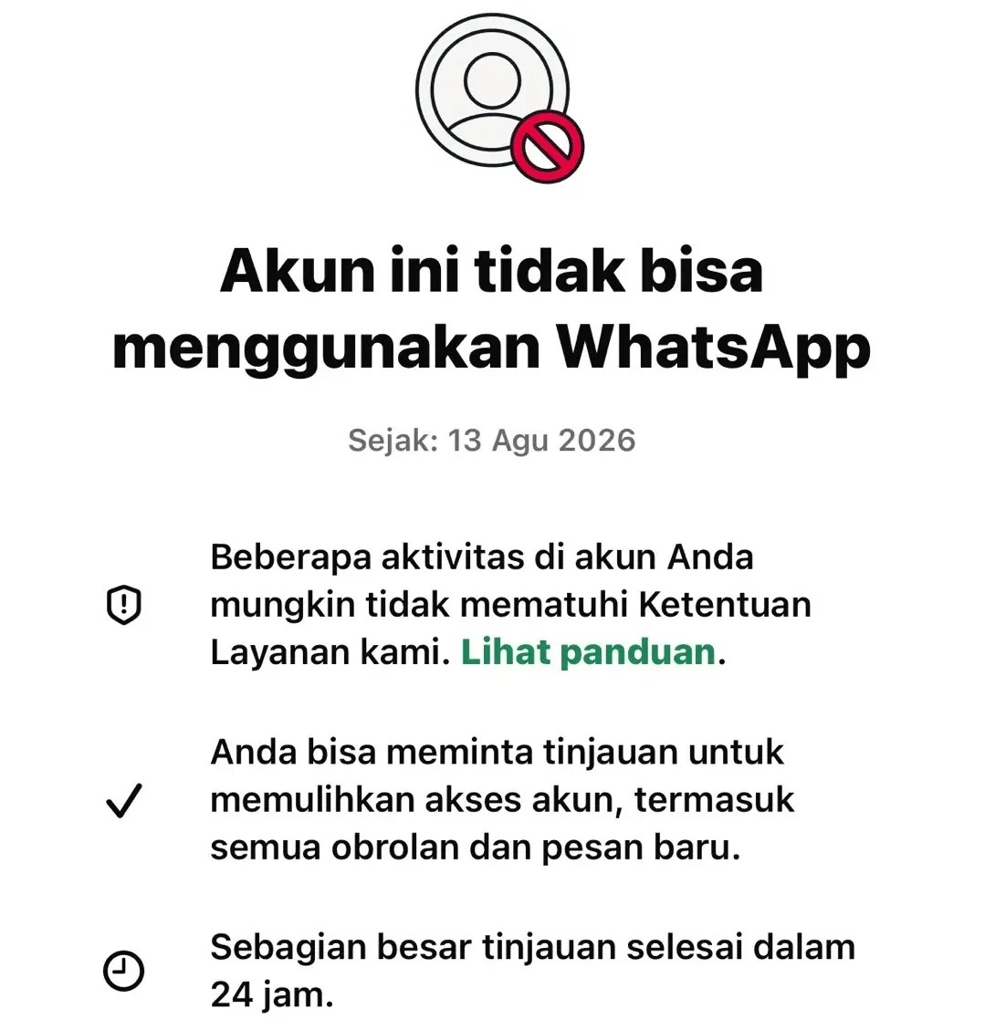 Ribuan Warga Aceh Kena Blokir WhatsApp Mendadak, Meta Akui Salah Sistem dan Janji Pulihkan dalam 24 Jam