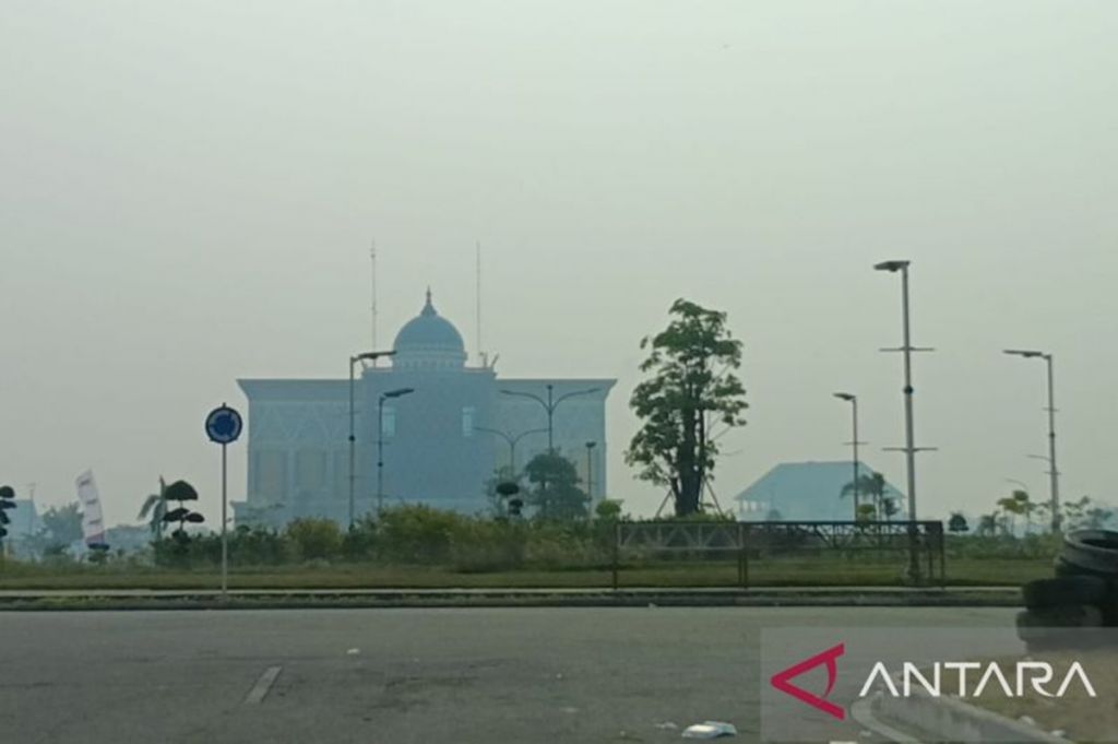 Kabut Asap Pekanbaru dan Pelalawan Makin Pekat, Status Naik Jadi Tanggap Darurat Karhutla