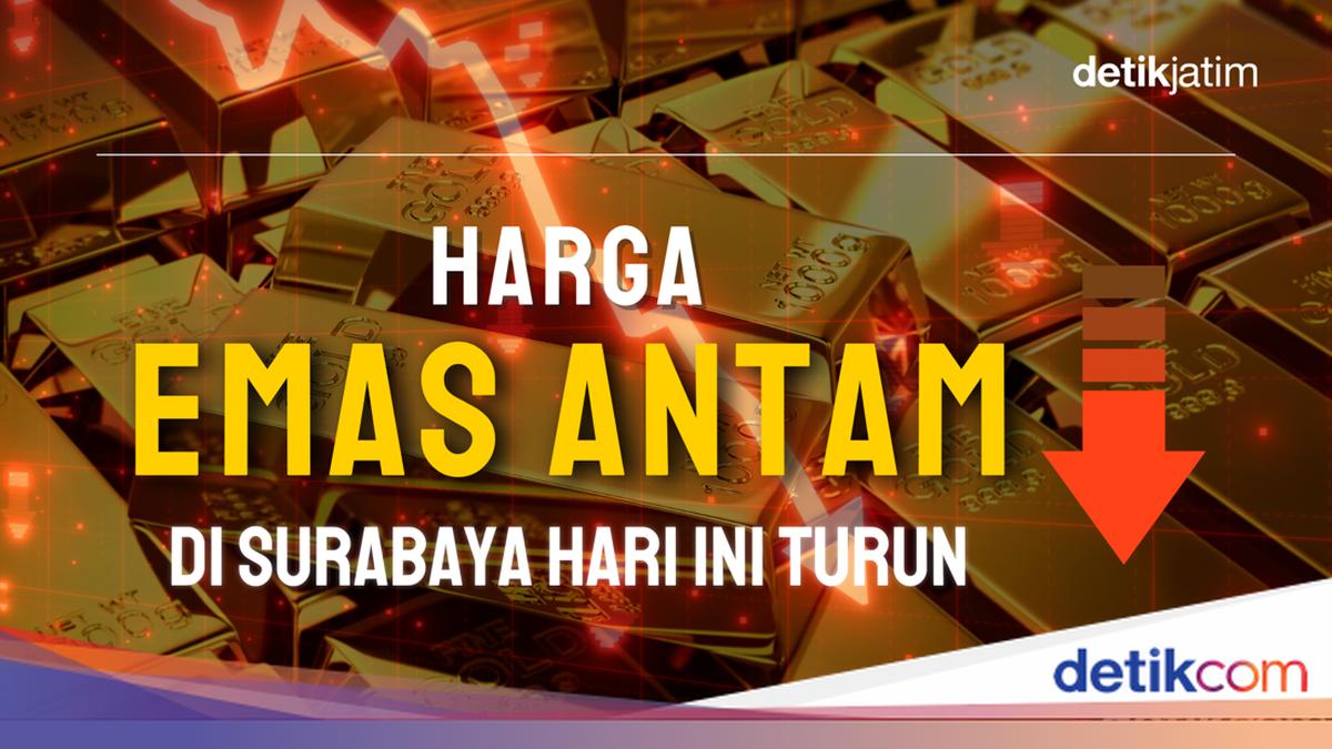 Harga Emas Antam Hari Ini 29 Agustus 2026 Turun Rp 43.000, Kini Rp 2,67 Juta per Gram