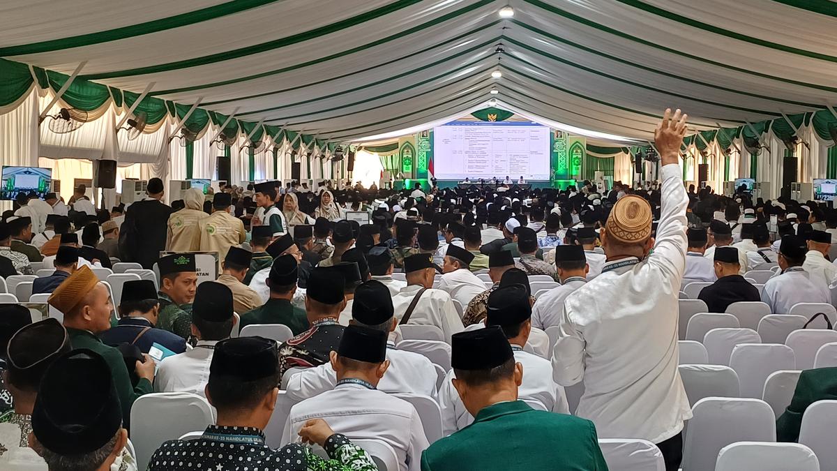 LPJ Gus Yahya Diterima Bulat, Muktamar NU Kini Fokus Bahas Aturan Pemilihan Ketum