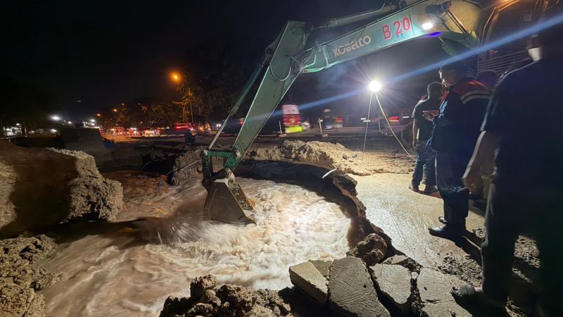 Kebocoran Susulan Muncul di Muka Kuning, BP Batam Hentikan Sementara Aliran Air ke 20 Kawasan