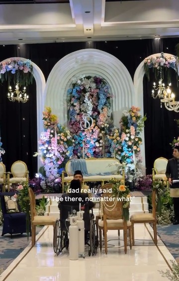 Ayah Pakai Tabung Oksigen Hadiri Pernikahan Putri, Meninggal 10 Hari Setelahnya