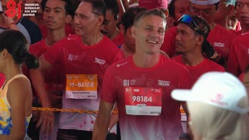 Merdeka Run 2026: Herdman dan Jenner Ikut Ambil Start di Istana Merdeka