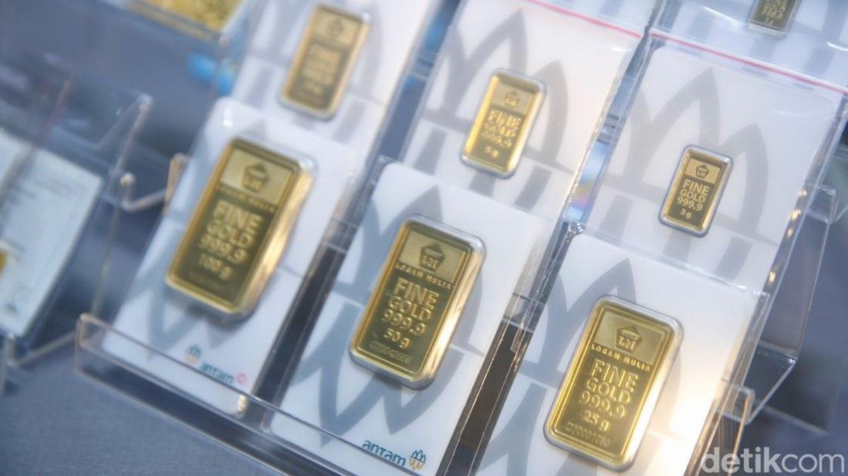 Harga Emas Antam Anjlok Rp 48.000 Jadi Rp 2,67 Juta per Gram, Buyback Ikut Turun