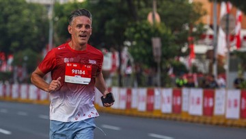 12 Ribu Peserta Ramaikan Merdeka Run 2026, Pelatih Timnas John Herdman Turut Berlari