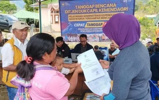758 Dokumen Kependudukan Warga Terdampak Gempa di Manggarai NTT Dicetak Ulang, Layanan Jemput Bola Terus Berlanjut