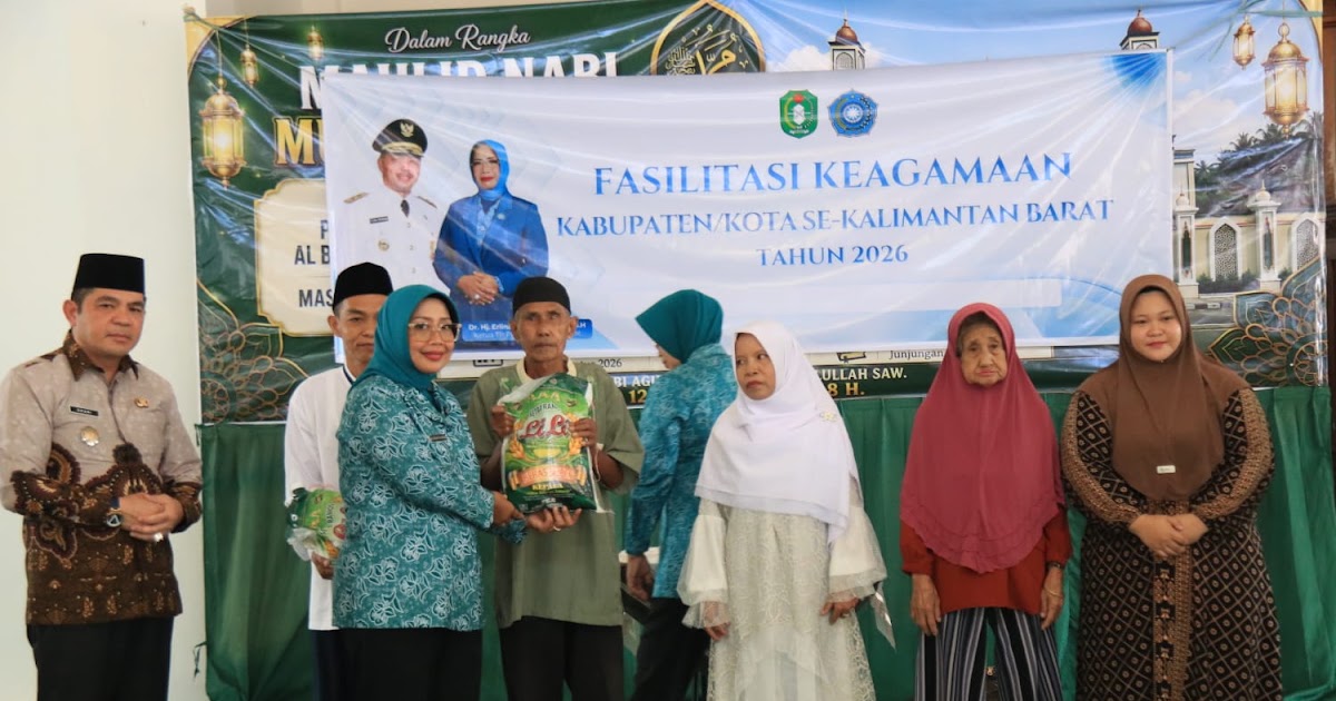 TP PKK Kalimantan Barat Jalin Silaturahmi dengan Majelis Taklim di Landak, Perkuat 10 Program Pokok PKK