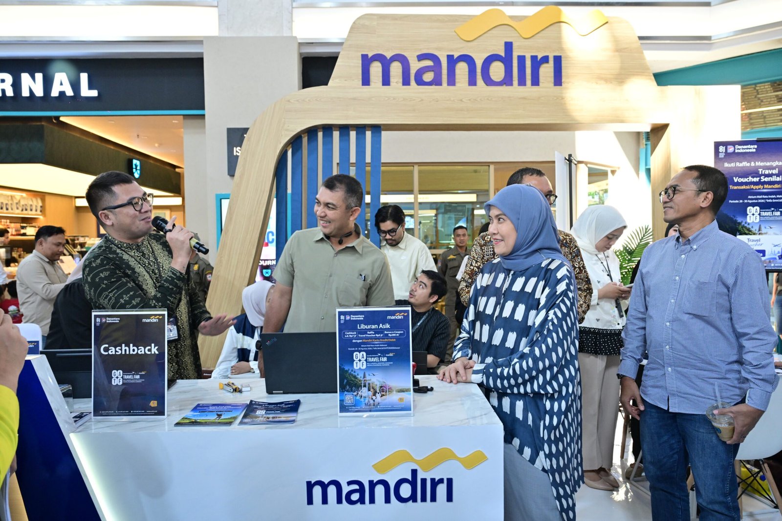 Wawali Makassar Aliyah Mustika Ilham Tinjau 35 Booth Travel di GATF GUTF 2026, Dorong Makassar Jadi Hub Pariwisata Indonesia Timur