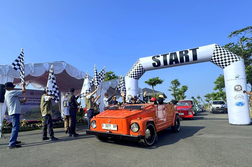 VLIP #6 di Tabanan: 150 Peserta VW Jelajah Jatiluwih hingga Tanah Lot
