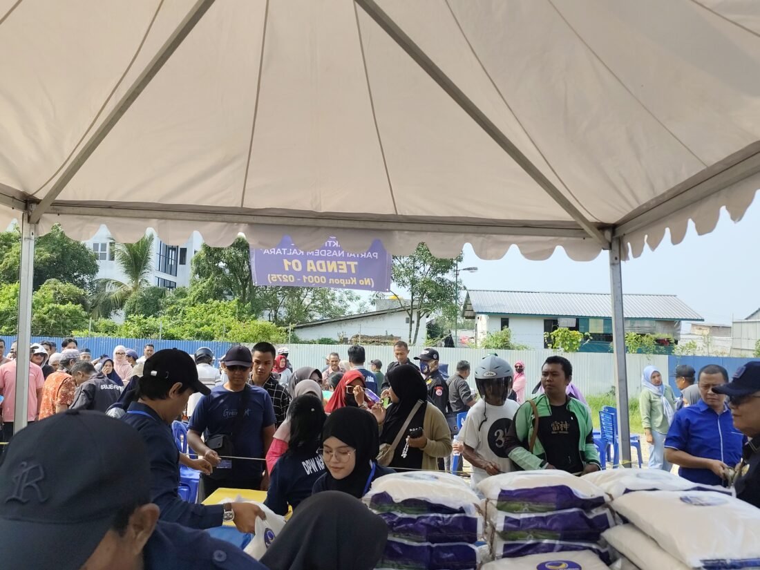 NasDem Tarakan Salurkan 1.100 Sak Beras Premium ke Empat Kecamatan, Tegaskan Komitmen Bantuan Pangan bagi Warga Terdampak Ekonomi