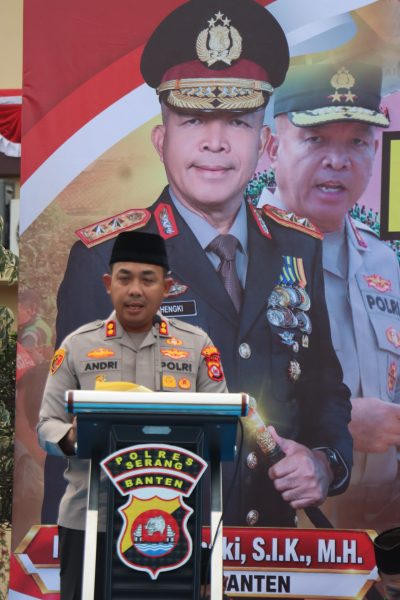 Polres Serang Gelar Dzikir dan Doa Bersama Peringati Maulid Nabi, 726 Peserta Hadir di Mapolres