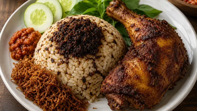 Nasi Ayam Bumbu Bebek Madura, Cara Mudah Sajikan Gurih Legit Khas Pulau Garam di Rumah