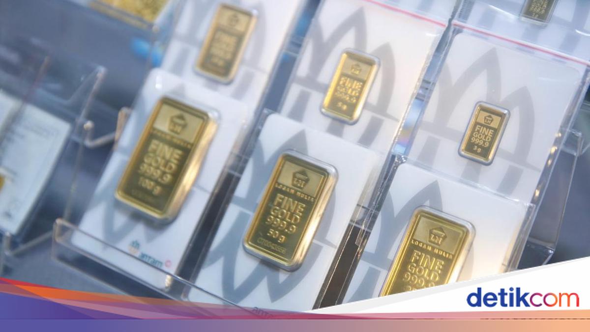 Harga Emas Antam Terjun Bebas ke Rp 2,67 Juta per Gram, Buyback Ikut Anjlok