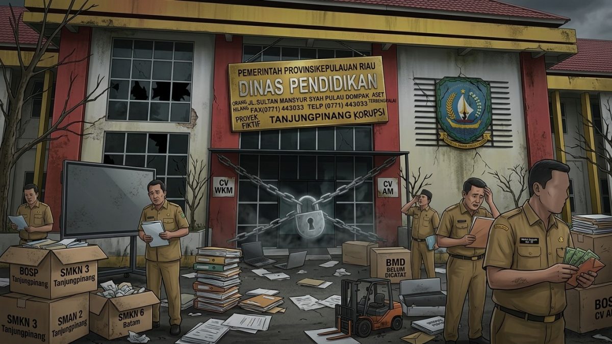 11 Temuan Audit Dinas Pendidikan Kepri: Pejabat Sekolah di Tanjungpinang Diduga Kuasai Dua CV Pemasok SIPLah