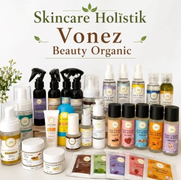 Vonez Beauty Organic dari Kuningan Hadirkan Skincare Bahan Alami, Berawal dari Bisnis Salon Panggilan