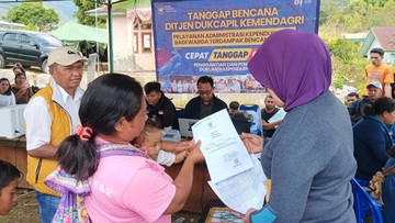 Ditjen Dukcapil Terbitkan 188 Dokumen Kependudukan untuk Warga Terdampak Gempa Manggarai