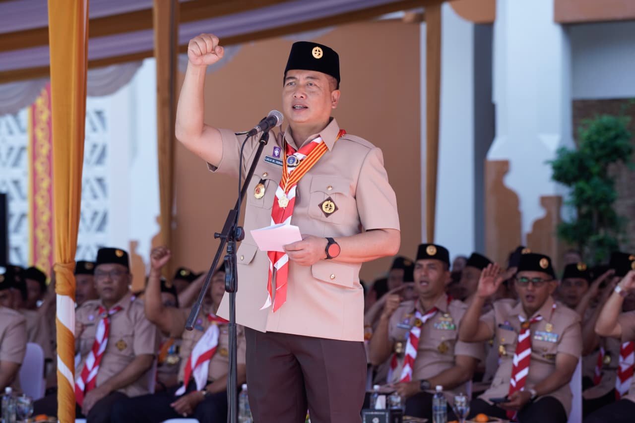 Gubernur NTB Iqbal Dorong Pramuka Terjun ke Lahan Pertanian, Targetkan Perkuat Lumbung Pangan Nasional