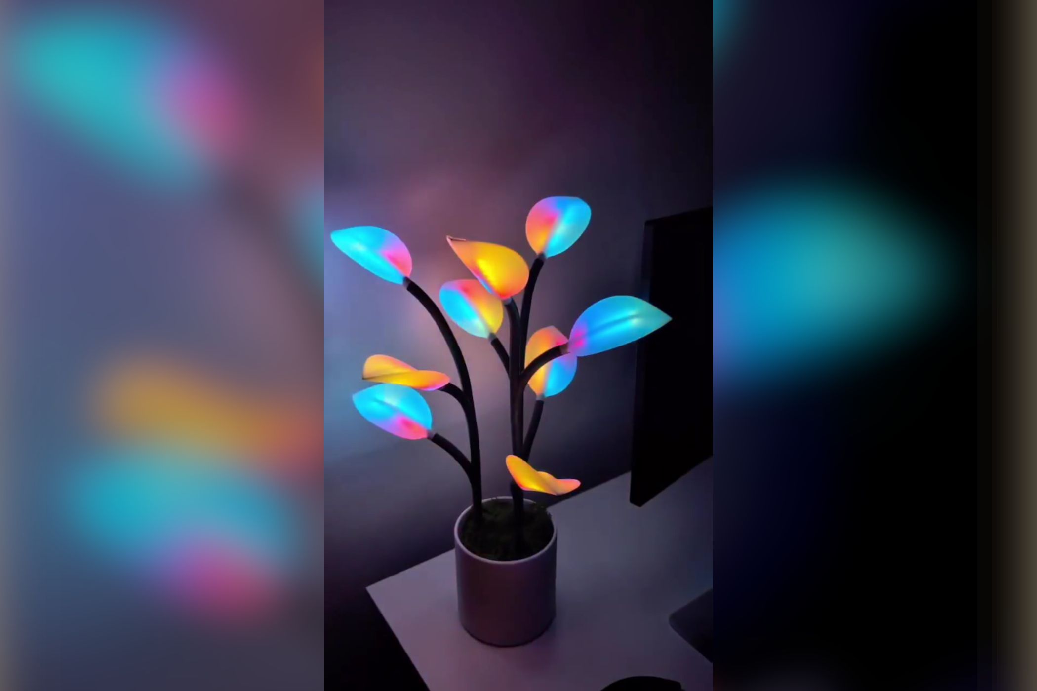 ESP32 3D-Printable Lampu Bentuk Tanaman Bisa Dibuat Sendiri, File Gratis