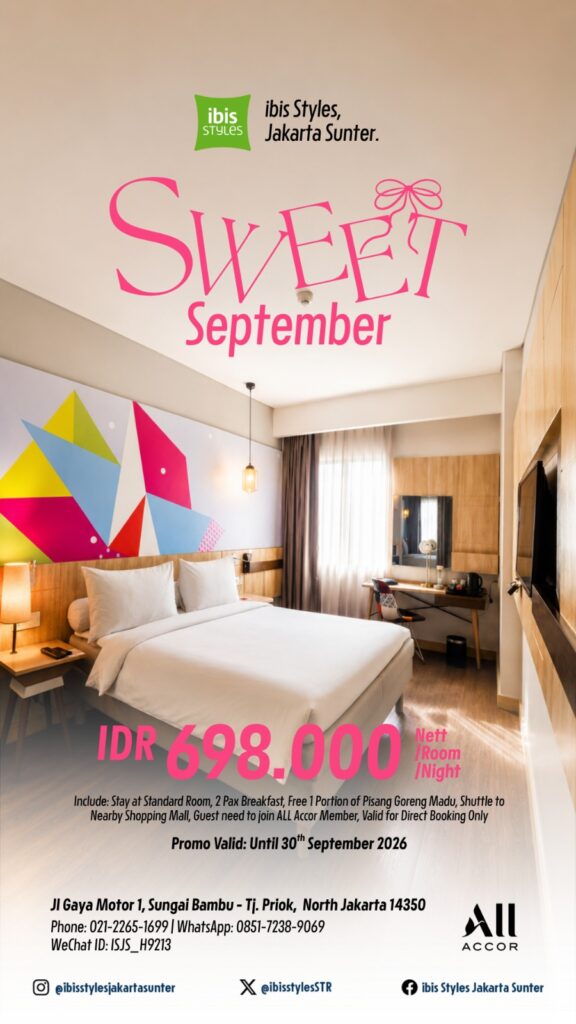 Staycation September di Jakarta Utara, Mulai Rp698 Ribu dengan Sarapan Gratis